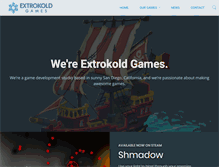 Tablet Screenshot of extrokold.com